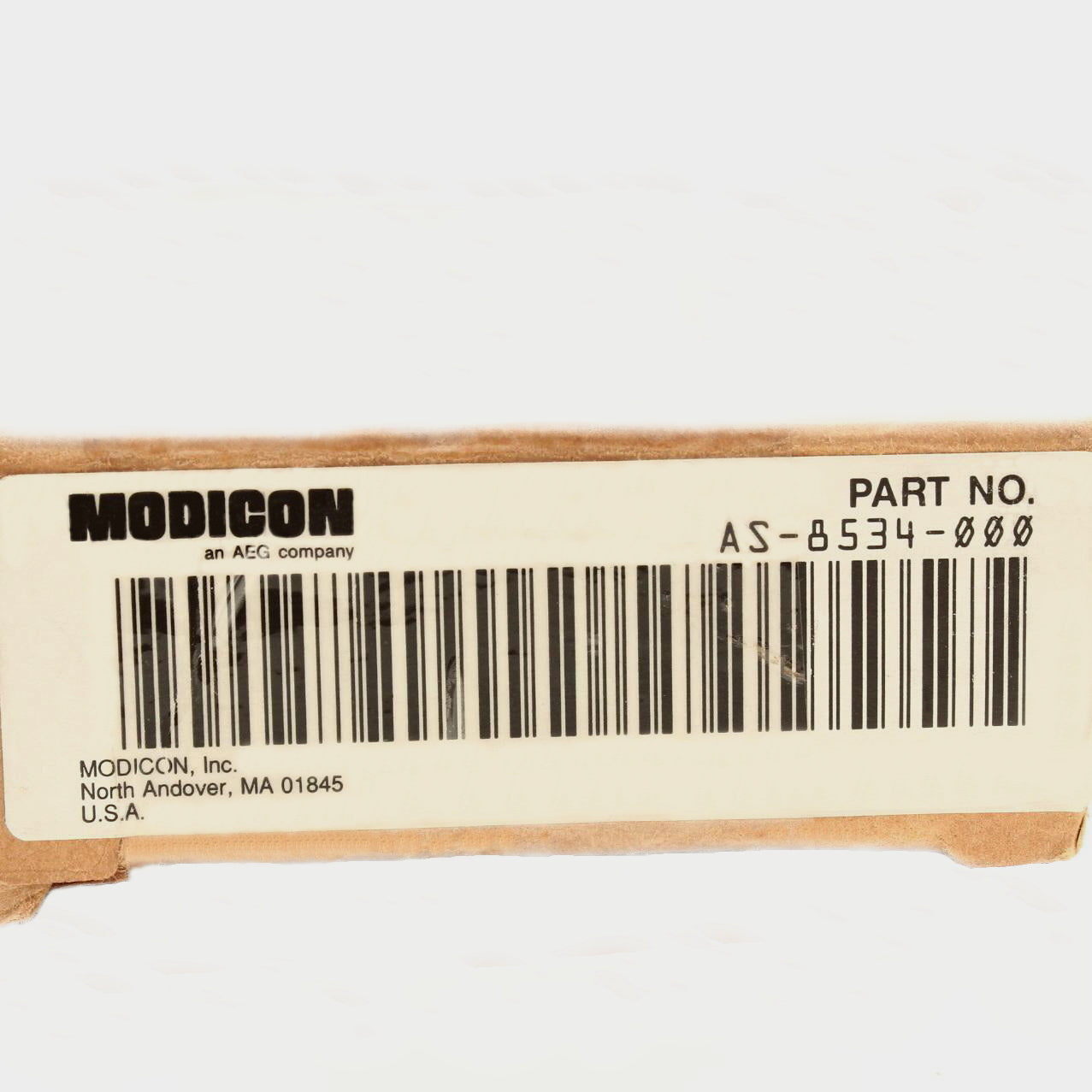 Modicon AS-8534-000 Industrial 20-Pin Connector for PLC Low Density I/O Systems