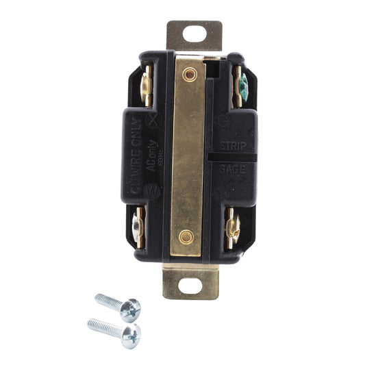 Morris #89742 Twist Turn Locking Receptacle Outlet NEMA L14-20R 20A 125/250V