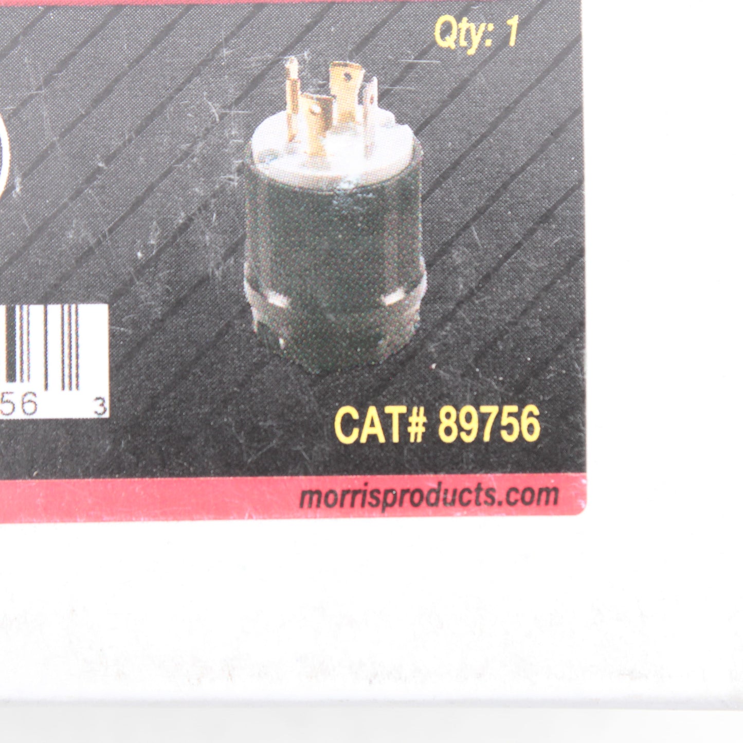 Morris 89756 Commercial Twist Turn Locking Plug NEMA L14-30P 30A 125/250V