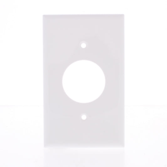 Mulberry 732091 White 1-Gang Thermoplastic Unbreakable Standard Wallplate Cover