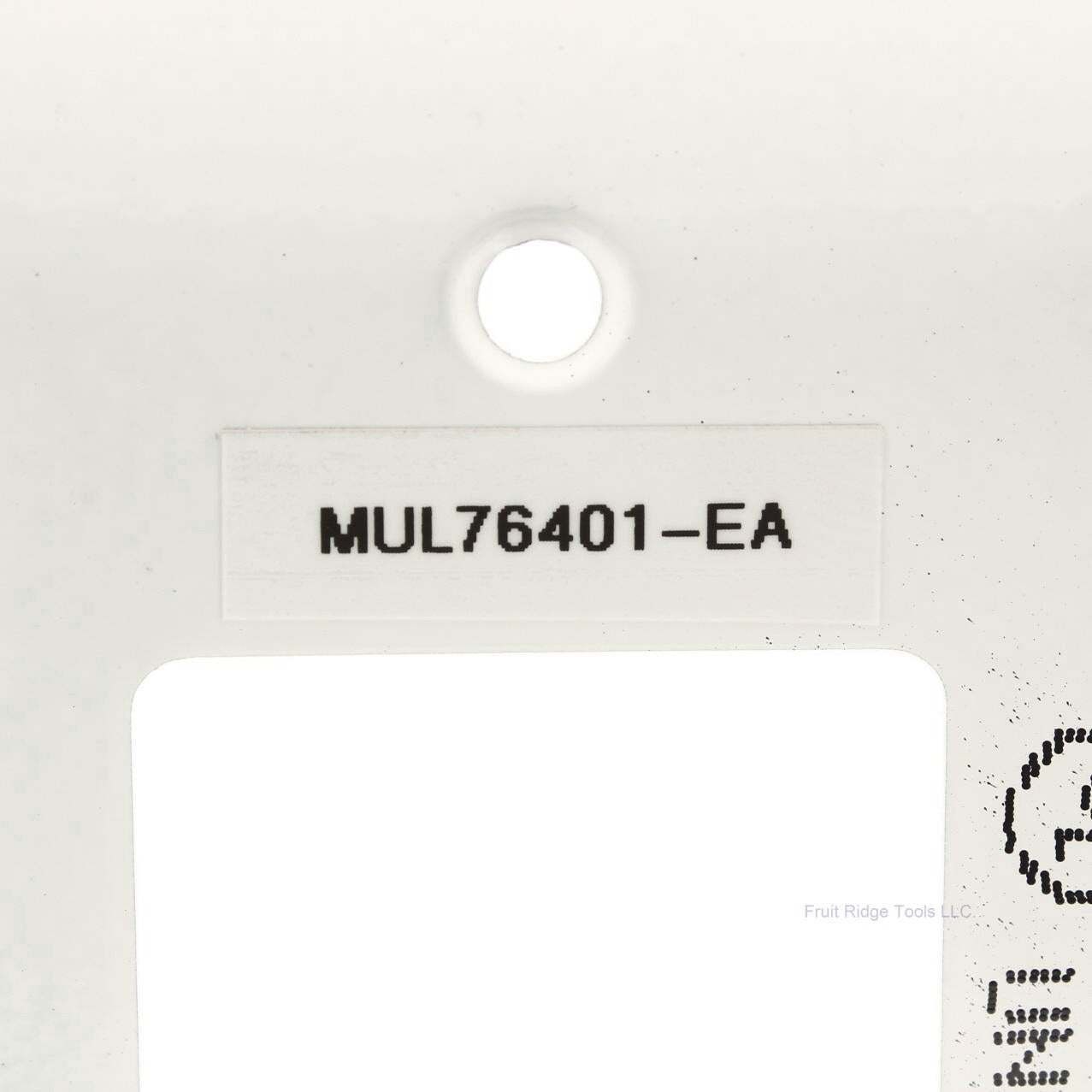Mulberry 76401 White 1-Gang Painted Metal Princess Oversize Wallplate Cover