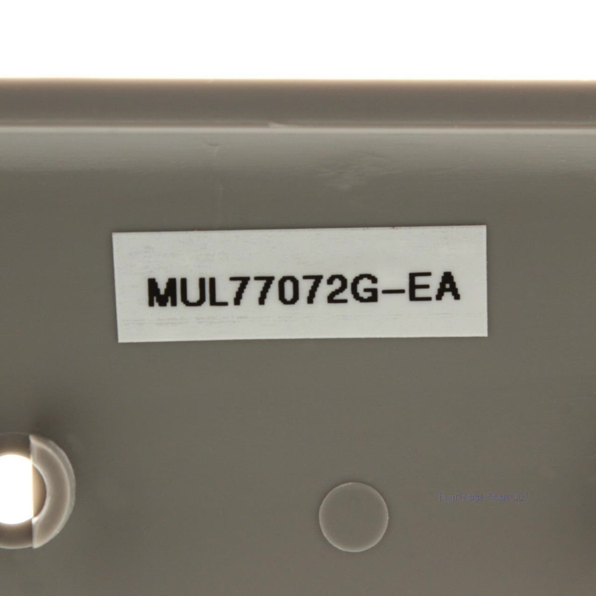 Mulberry 77072G Gray 2-Gang Toggle Switch Cover Nylon Wallplate Standard Size