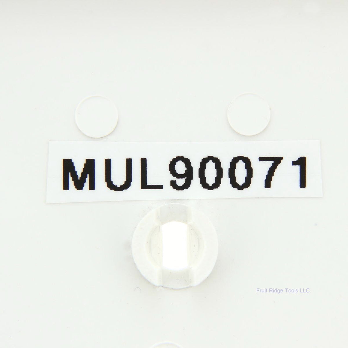 Mulberry 90071 White 1-Gang Thermoplastic Unbreakable Standard Wallplate Cover