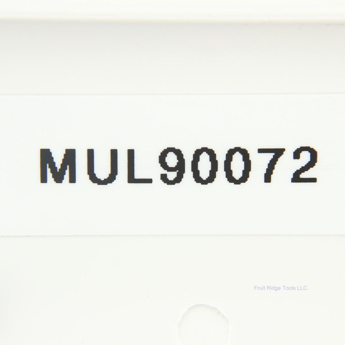 Mulberry 90072 White 2-Gang Thermoplastic Unbreakable Standard Wallplate Cover