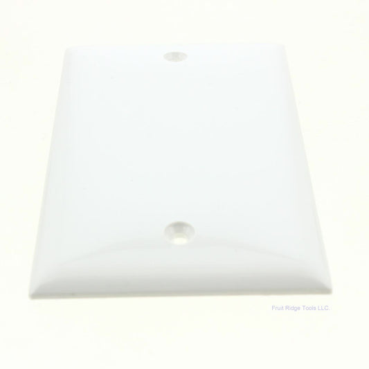 Mulberry 90151 White 1-Gang Thermoplastic Unbreakable Standard Wallplate Cover