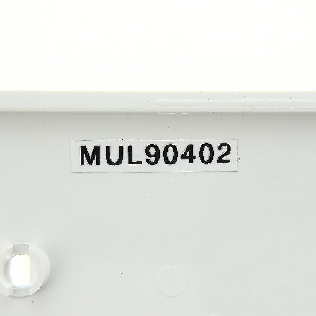 Mulberry 90402 White 2-Gang Thermoplastic Unbreakable Standard Wallplate Cover