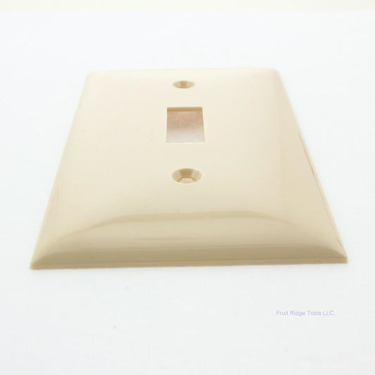 Mulberry 92071 Ivory 1-Gang Thermoplastic Unbreakable Standard Wallplate Cover