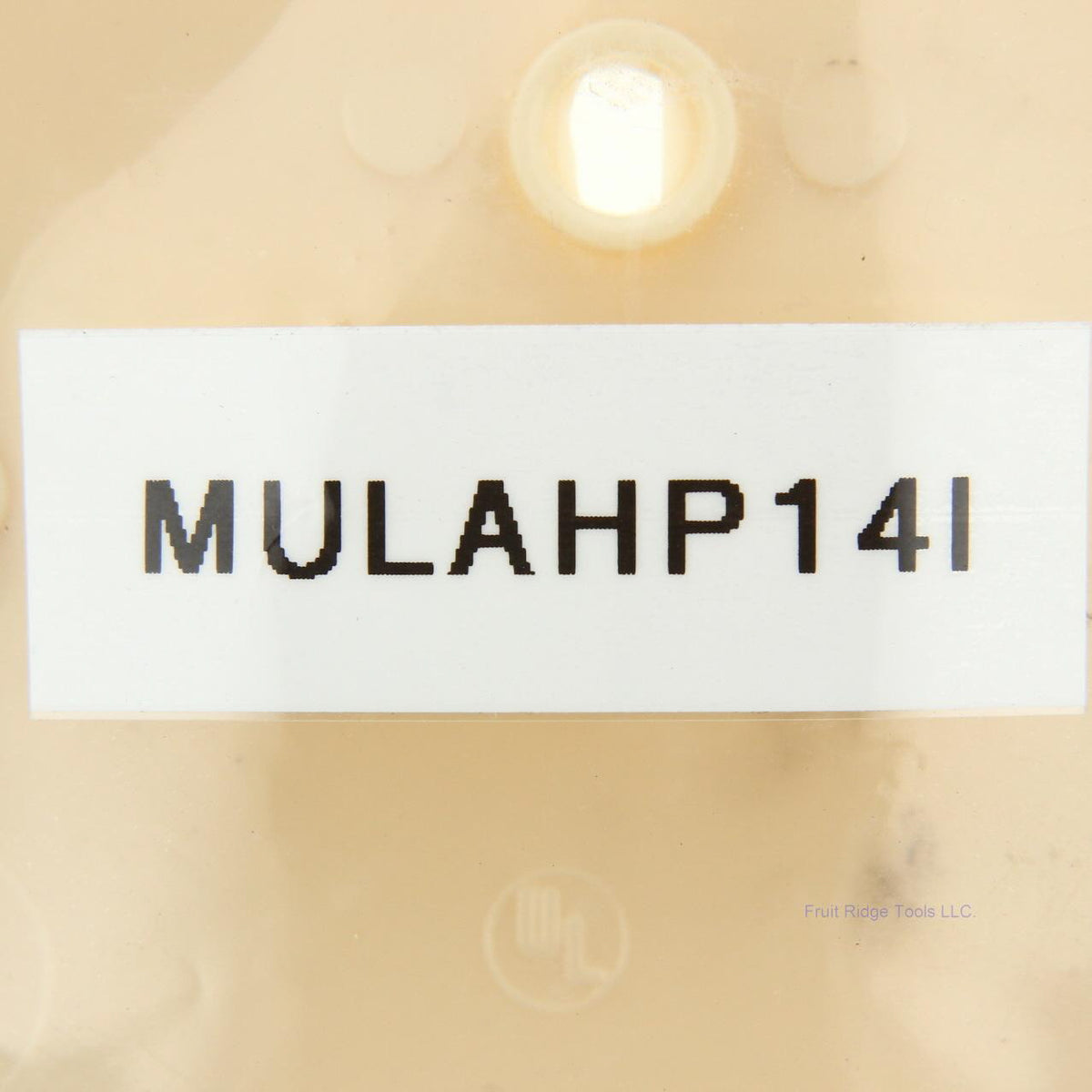 Mulberry AHP14I Ivory 1-Gang Blank Nylon Wallplate Standard Size Cover Box Mount