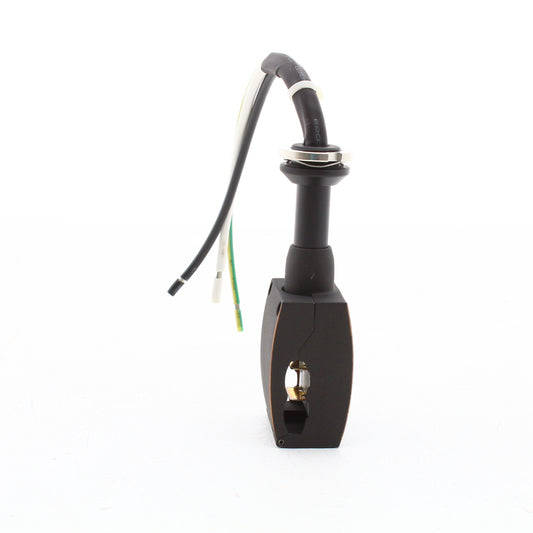Nora Lighting Flexible Rail 4" Power Stem Bronze NRS90-P14BZ