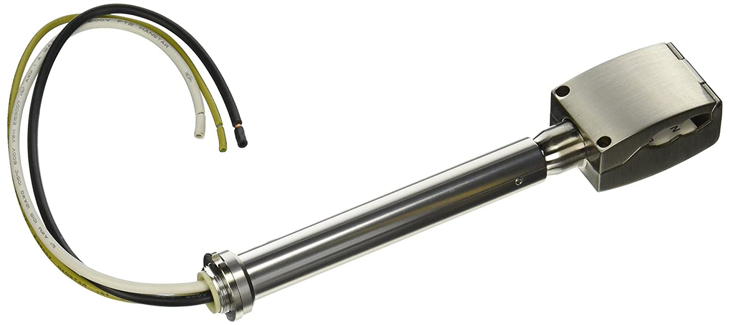 Nora Lighting NRS90-P17BN Brushed Nickel Adjustable Power Stem Rail Track Light