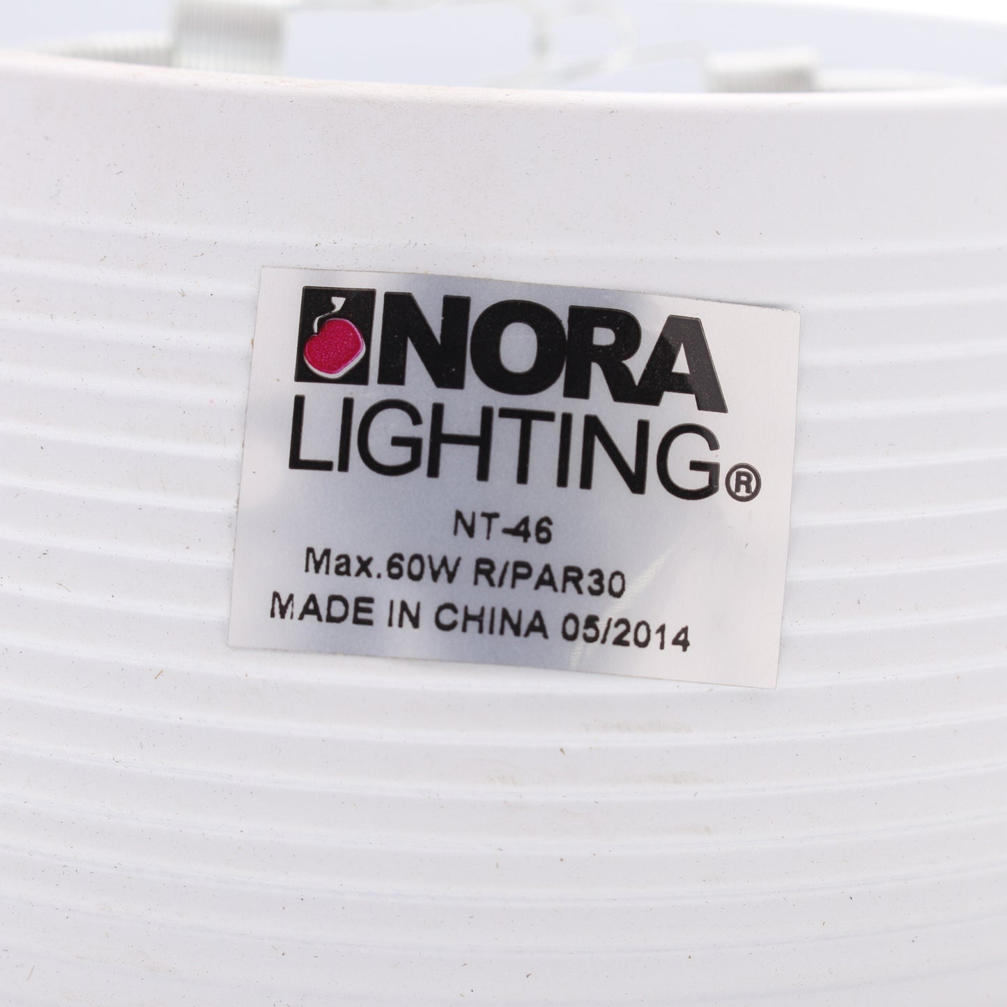 Nora Lighting NT-46 6" Wall Wash Eyelid White