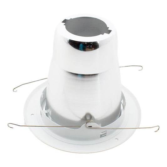Nora Lighting NTS-5038W Specular Clear Reflector for Decorative Glass, White