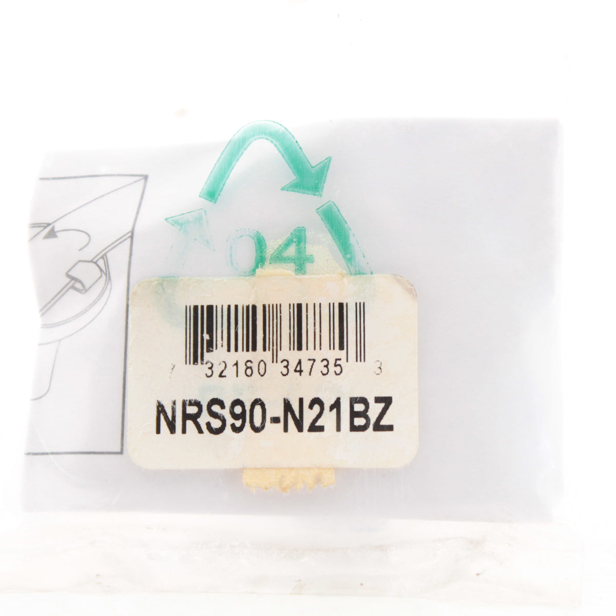 Nora Lighting NRS90-N21BZ Bronze Rail Tbar Clip Cover