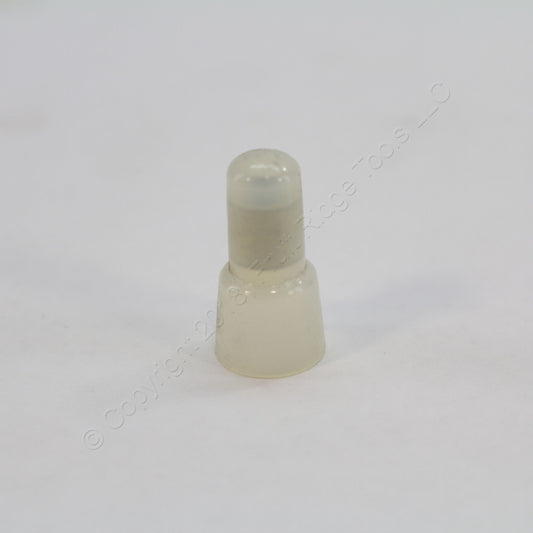 10 NSI White Easy-Twist Closed End Connectors Nylon 16-10 AWG 600V 105 C C8-N
