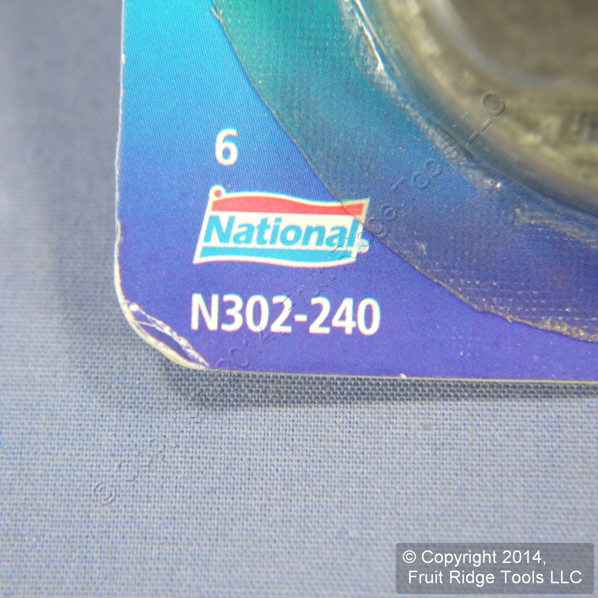 6 National Hardware Ceramic #5 Disc Magnet Fasteners 3/4" x 1/8" N302-240