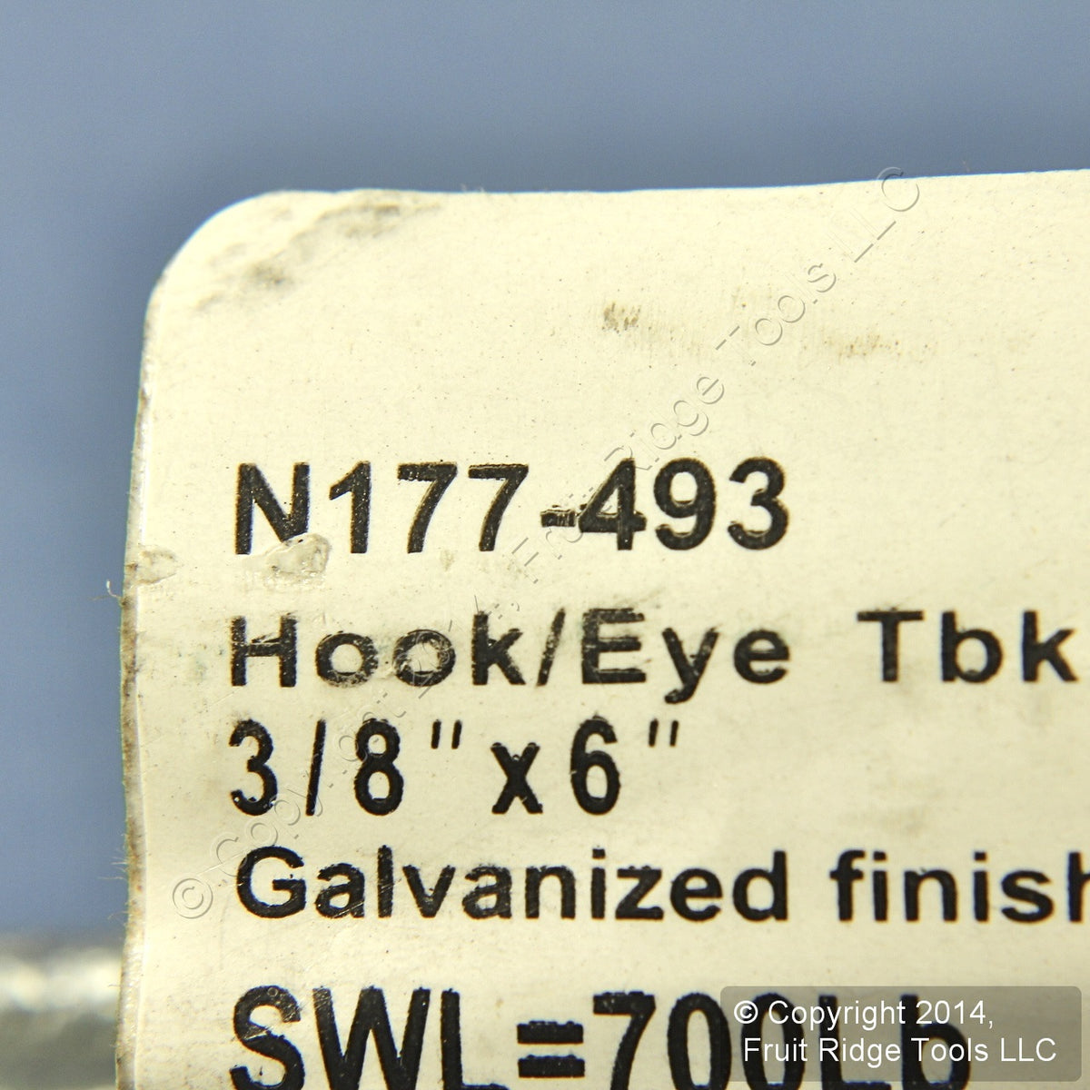 National Hardware Galvanized Steel 3/8" x 6" Hook/Eye Turnbuckle 3272BC N177-493