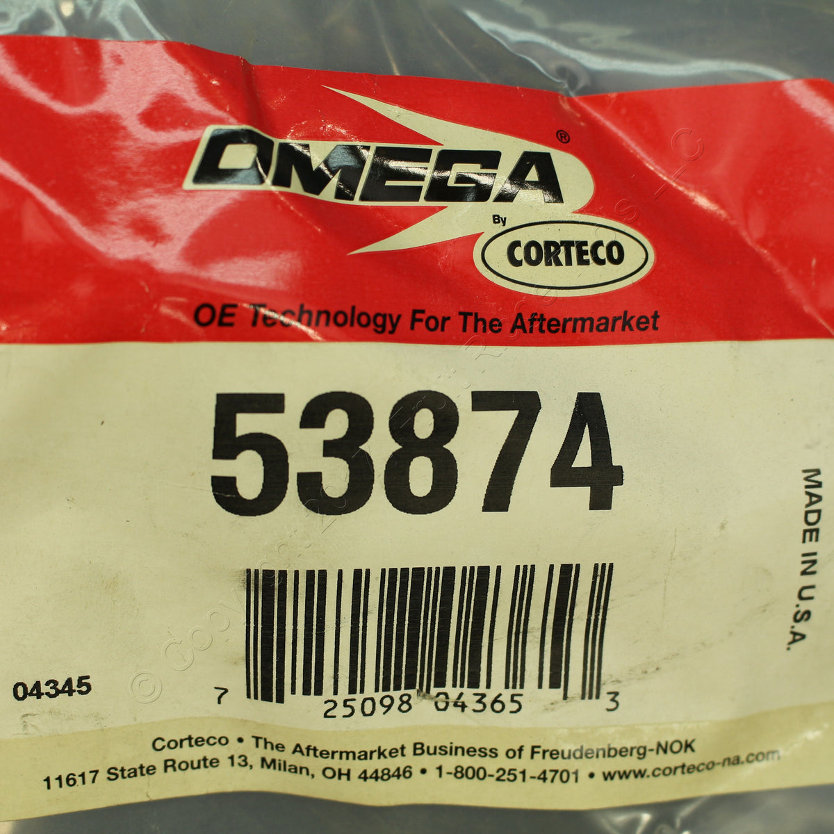 Omega 53874 Power Steering Pressure Line Hose for 88-91 Toyota Camry 2.5L