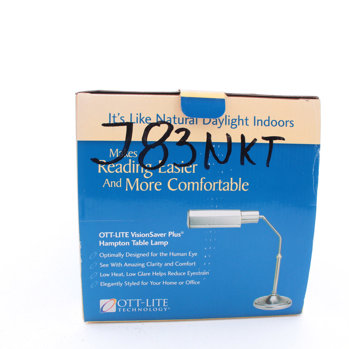 Ott-Lite Vision Saver Plus Hampton Table Light J83NKT