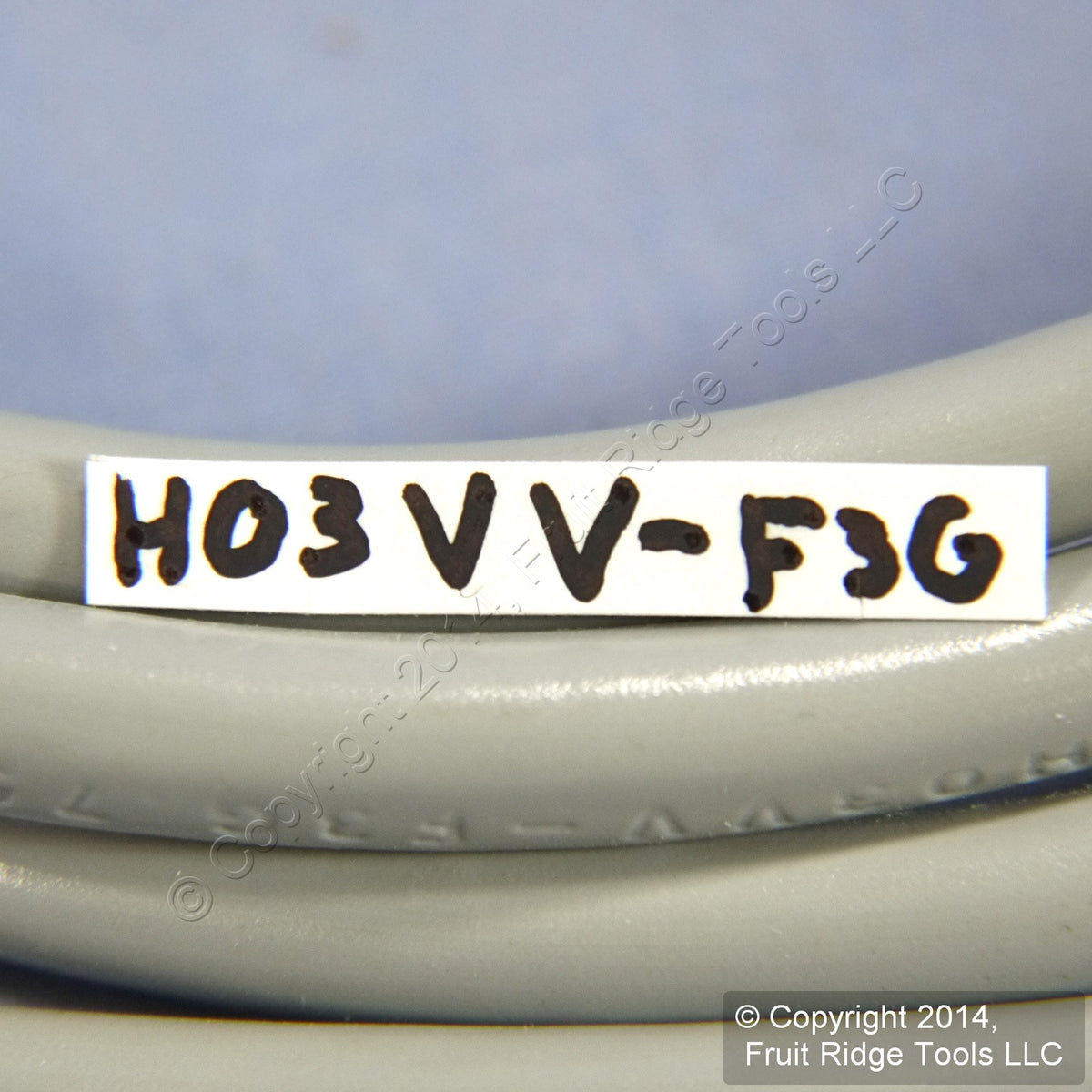 Pacific Mueller H03VV-F3G Gray Flexible PVC Multi-Conductor 300V European Cord