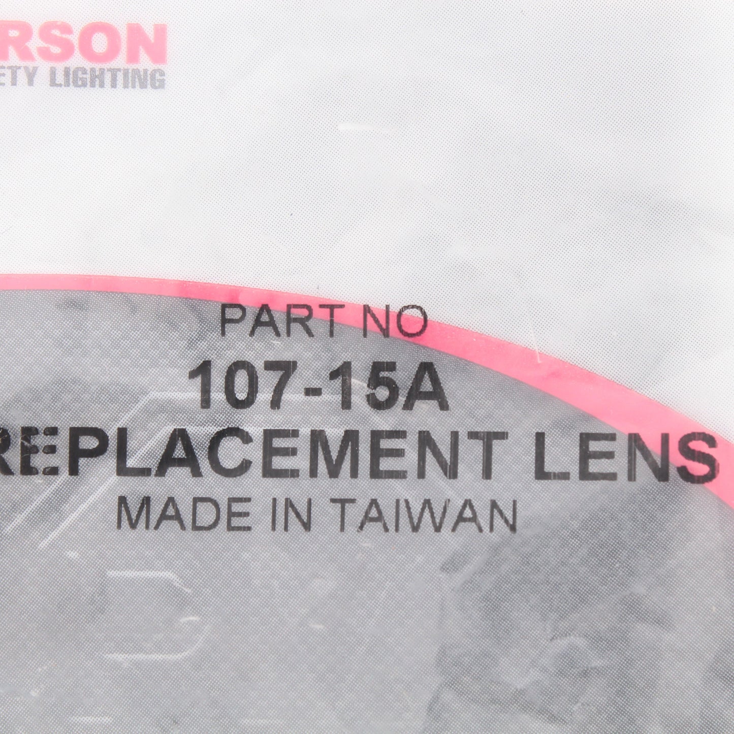Peterson Amber Replacement Lens for V107A/107-3A Clearance Side Marker Light Bar
