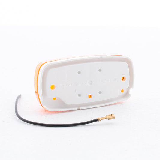 Peterson 138A Amber 4" Dual Bulls-Eye Clearance Light w/ Permastat Cast Housing