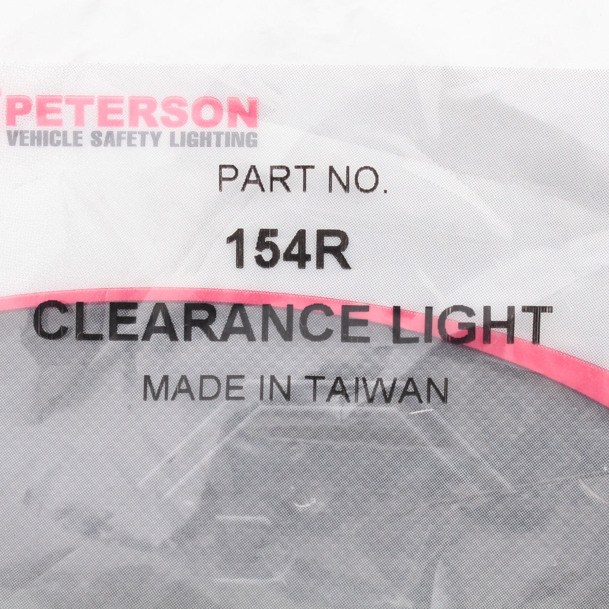 Peterson 154R Red Clearance & Side Marker Light 3-13/16" w/o Mounting Bracket
