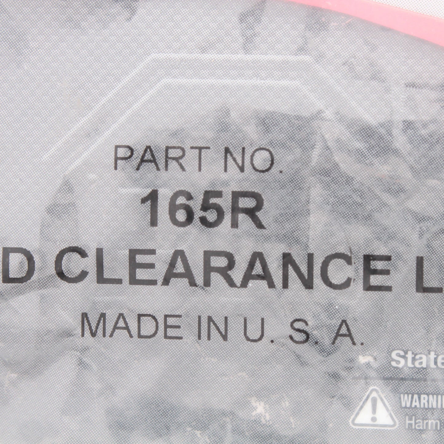 Peterson 165R Piranha 2" Red LED Clearance Side Marker Light No Grommet