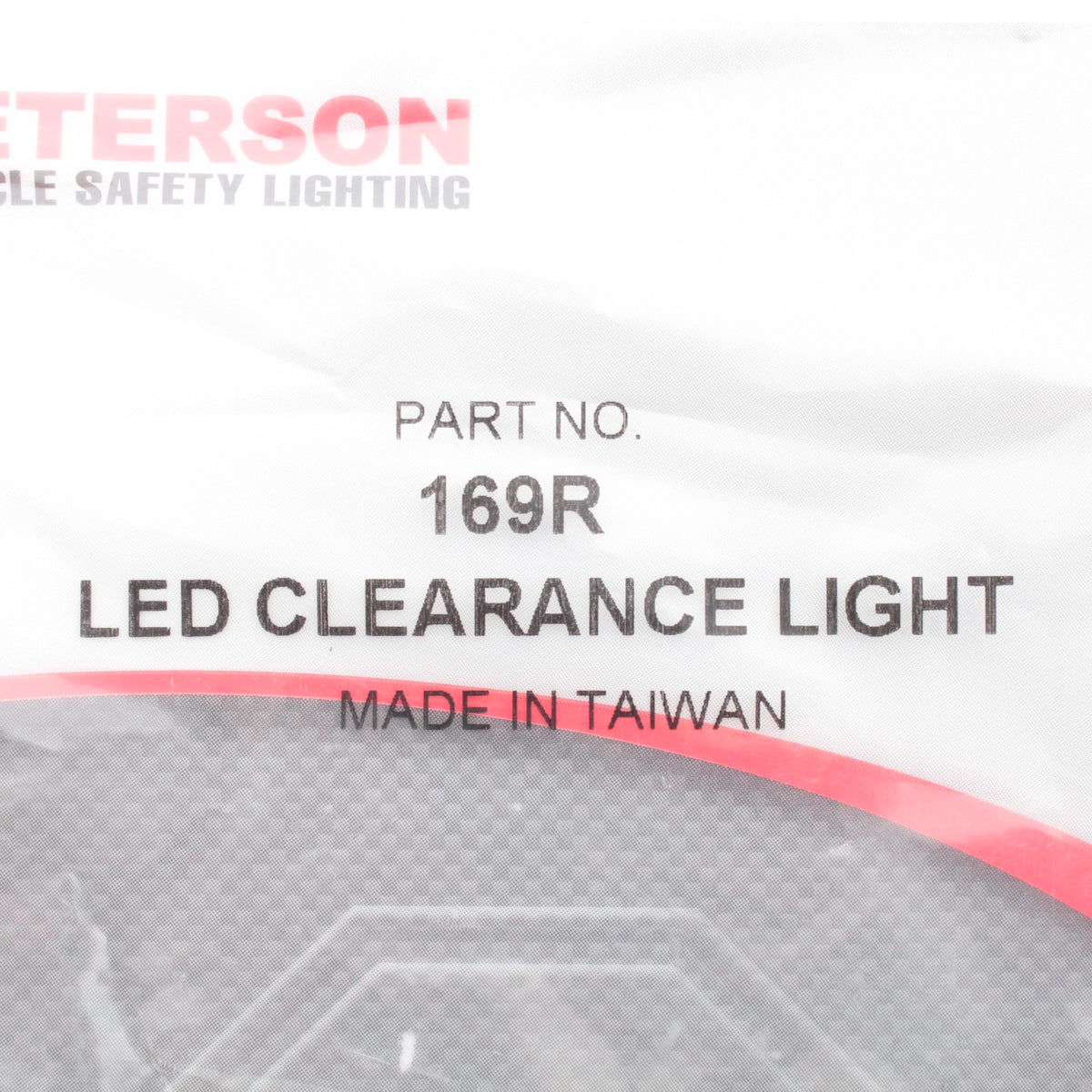 Peterson 169R Red LED Clearance Side Marker Light