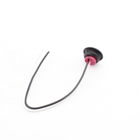 Peterson 181KR Red LED 3/4" Clearance and Side Marker Lights Stripped Leads