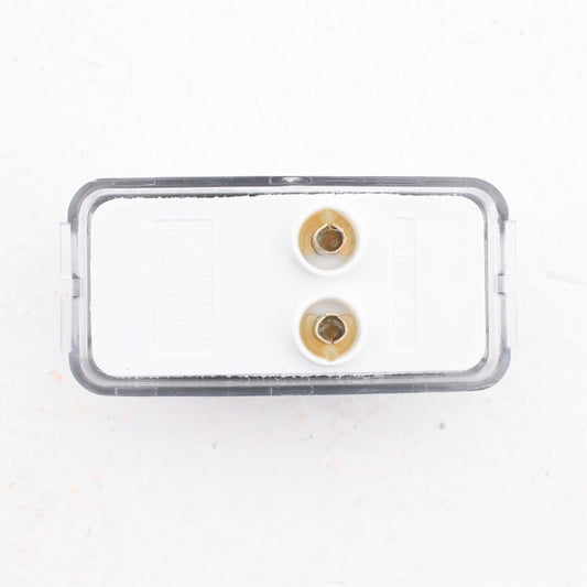 Peterson 203C Clear Rectangular LED License Light 2.48" x 1.2"