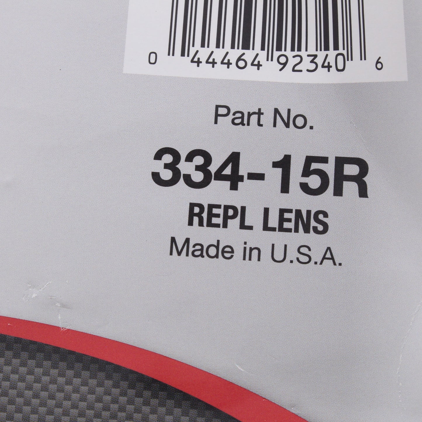 Peterson 334-15R Red Round 4.125" Lens for Single-Face Tail Light Replacement