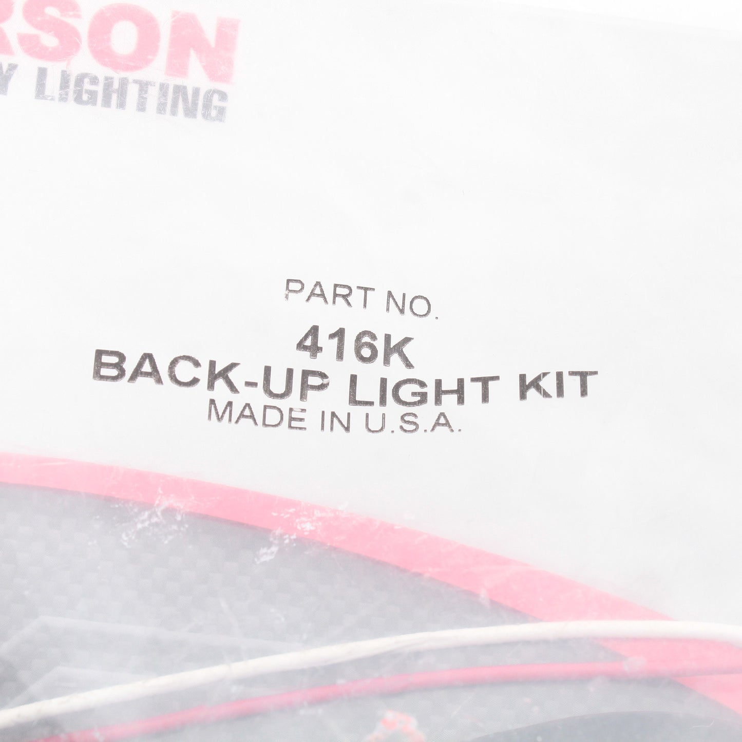 Peterson 416K 6.375" Clear Incandescent Oval Back-Up Trailer Light