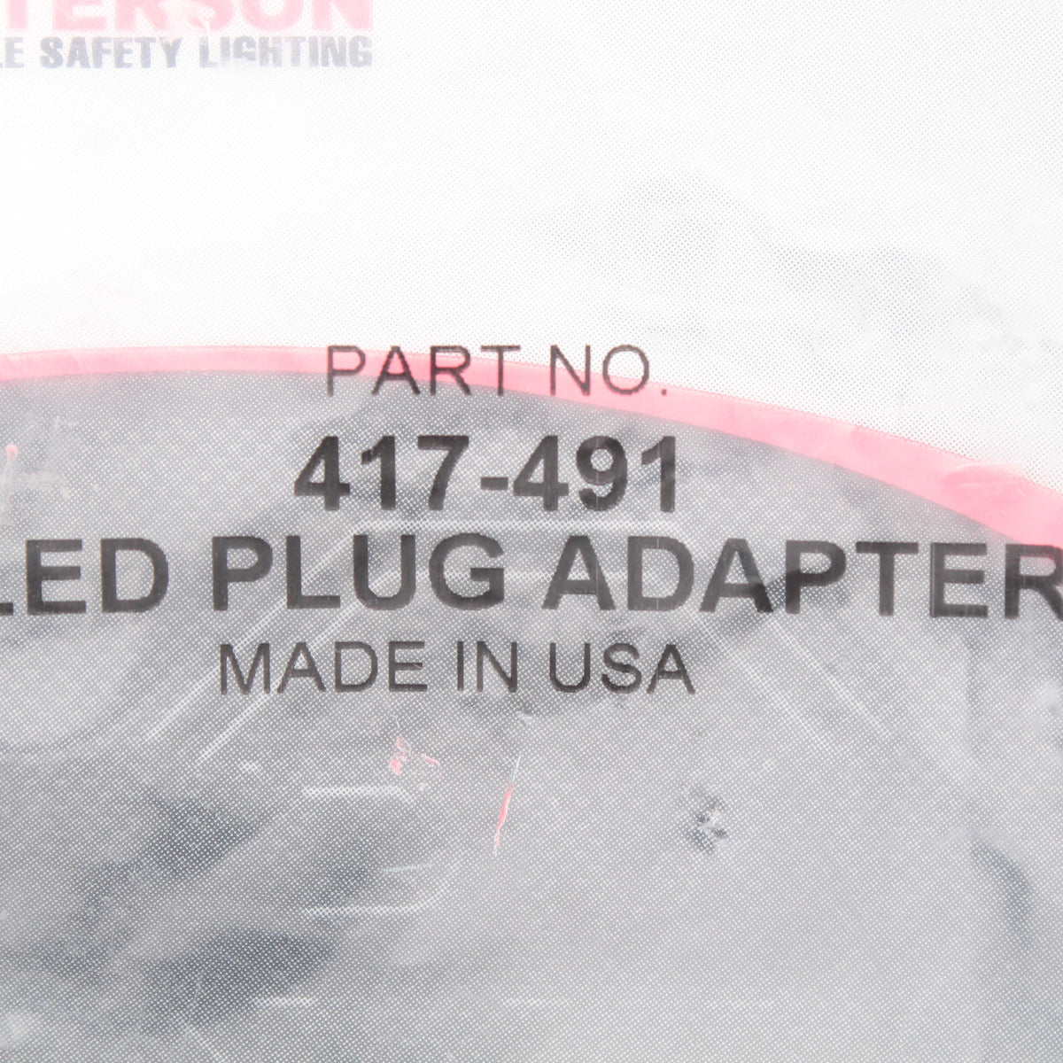 Peterson 417491 3-Wire Weatherproof Adapter Plug 6" for 417 Series Hard Shell