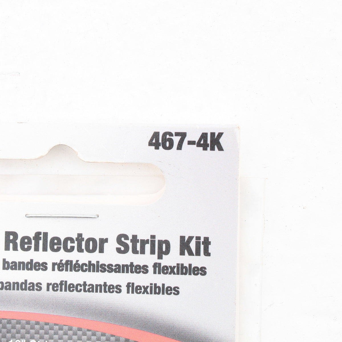 4pc Peterson 4674K White Reflective Marking Tape Kit 2" x 18" Adhesive