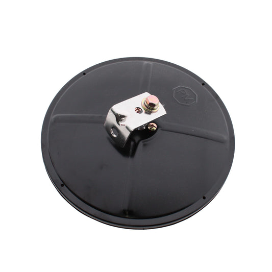 Peterson 608XO 8" Black Convex Mirror Head Adjustable Ball Stud Mount