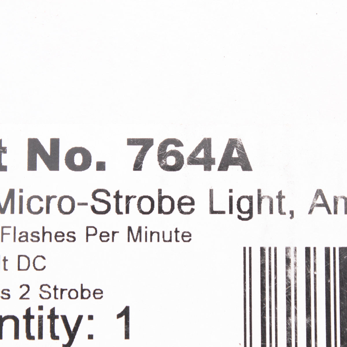 Peterson 764A Amber LED Strobe Light 5.12" Multi-Function Warning Lamp