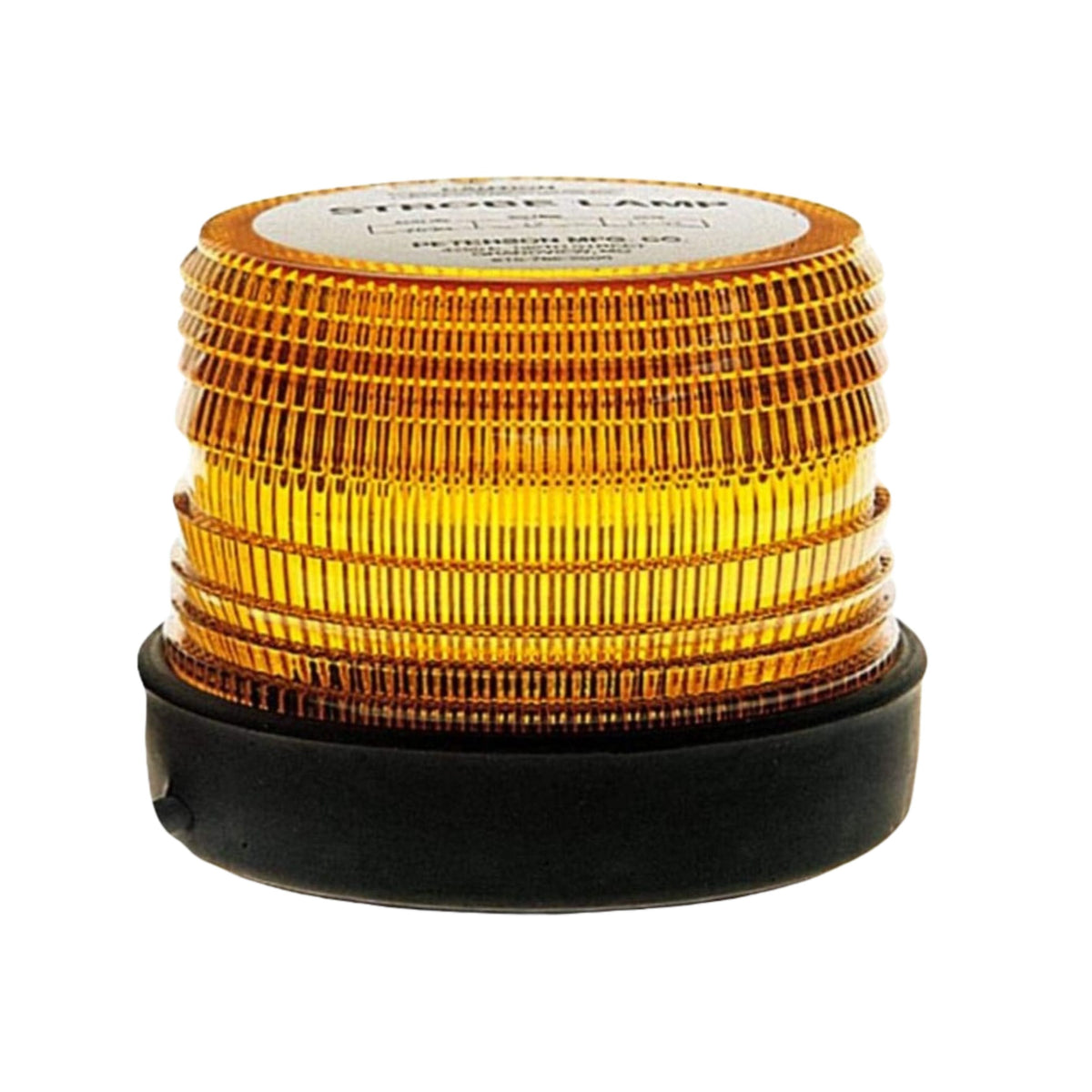Peterson 769A Amber 12V Single-Flash Strobe Light