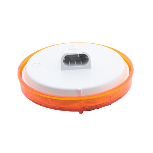 Peterson 817SA9 Amber LumenX Grommet Mount LED Round Class 1 Strobe Lights