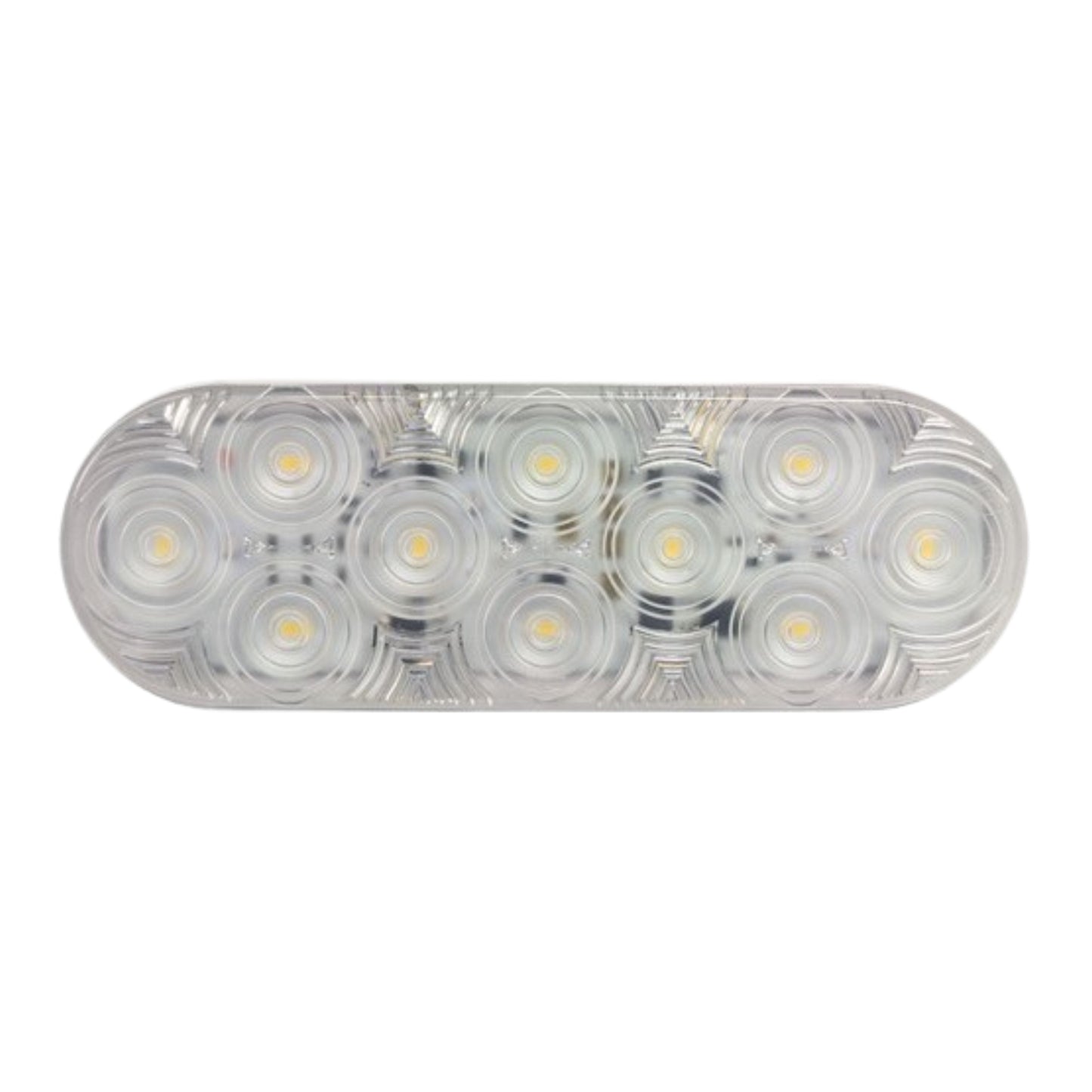 Peterson 820KC-10 Lumenx Clear Oval LED Back-Up Light AMP Grommet Mount Kit