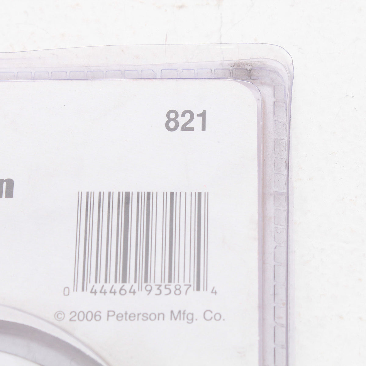 Peterson 821 Universal 7.5" x 10.5" Low Mount Mirror Head Stainless Steel
