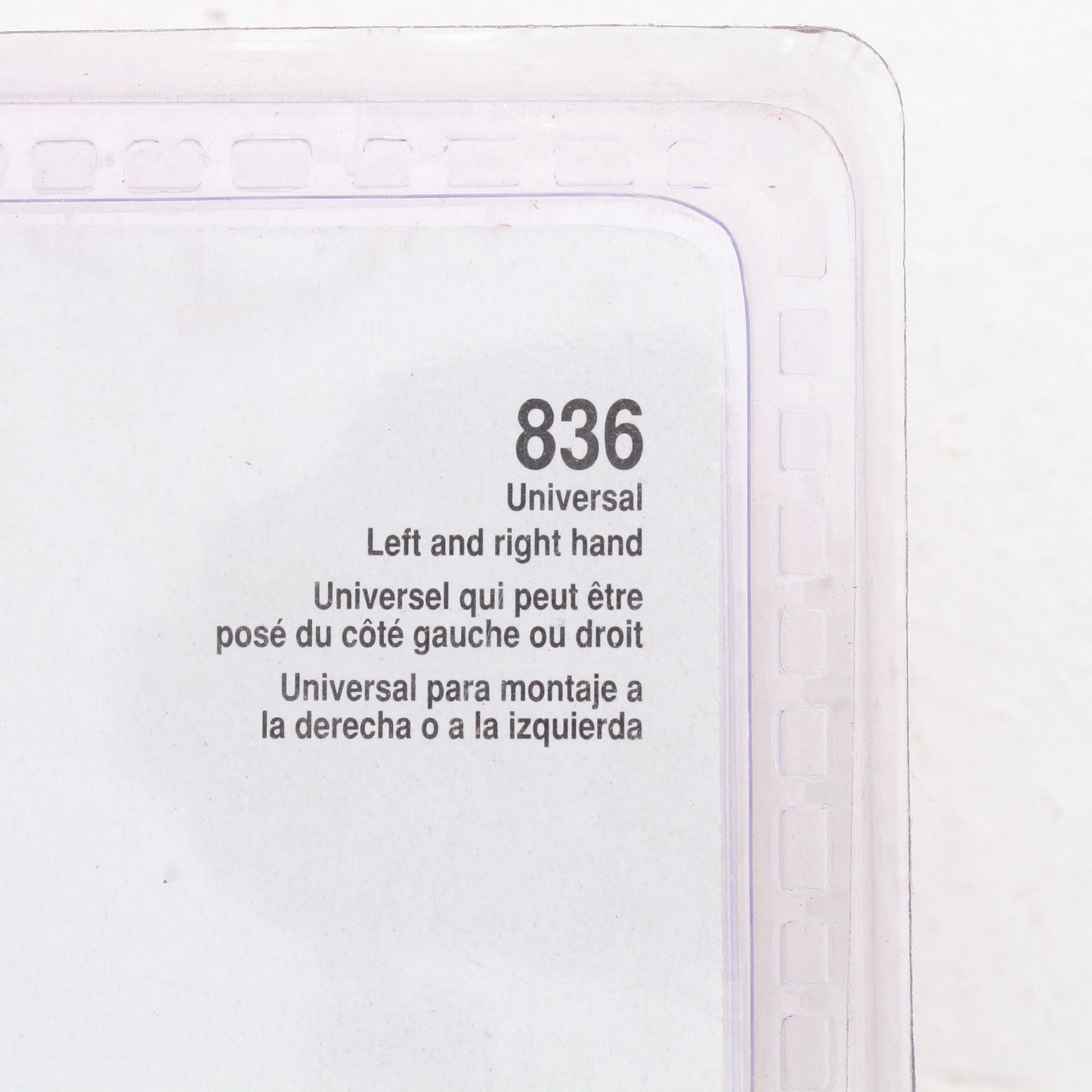 Peterson 836 Chrome Universal Low-Mount Replacement Mirror Head