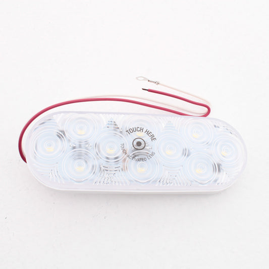 Peterson 870W Clear LumenX Oval LED Interior Dome Light Touch 400 Lumens