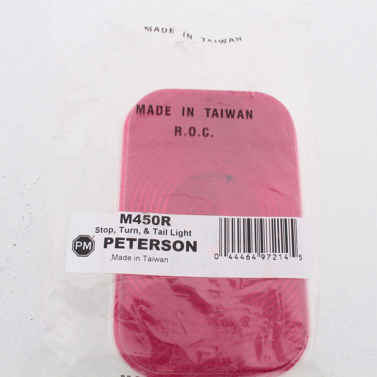 Peterson M450R Red Sealed 3x5 Stop Turn Tail Light Commercial Vehicle