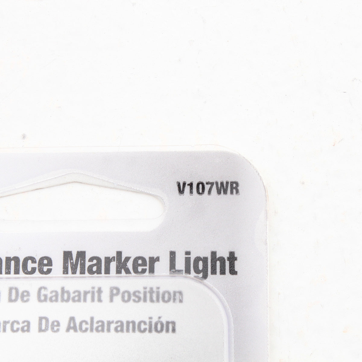 Peterson V107WR 3.25" Red Mini-Lite Clearance Side Marker Light w/ Base