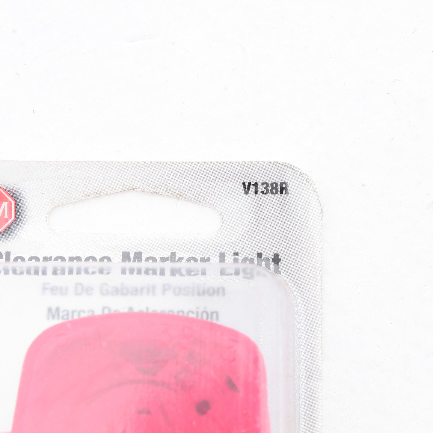 Peterson V138R Red Double Bulls-Eye Clearance & Side Marker Light 2-Bulb Acrylic