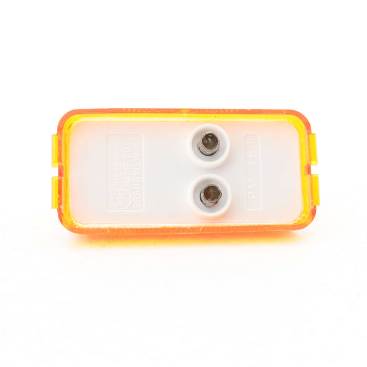 Peterson V150A Amber 3.75" x 2.75" Clearance Side Marker Light 5W for Trailer RV