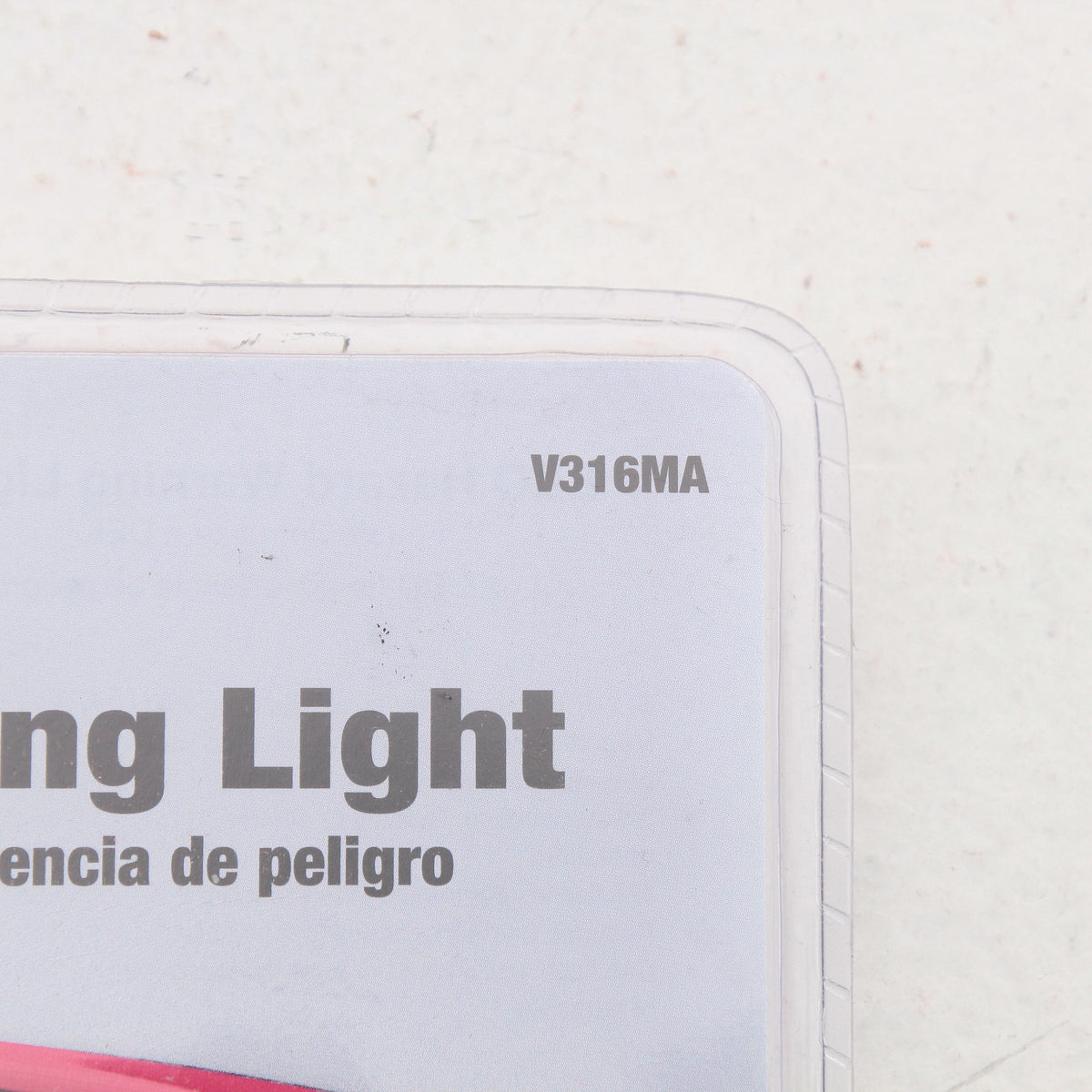 Peterson V316MA Amber 6.3" Battery-Operated Flashing Hazard Light Magnetic Mount