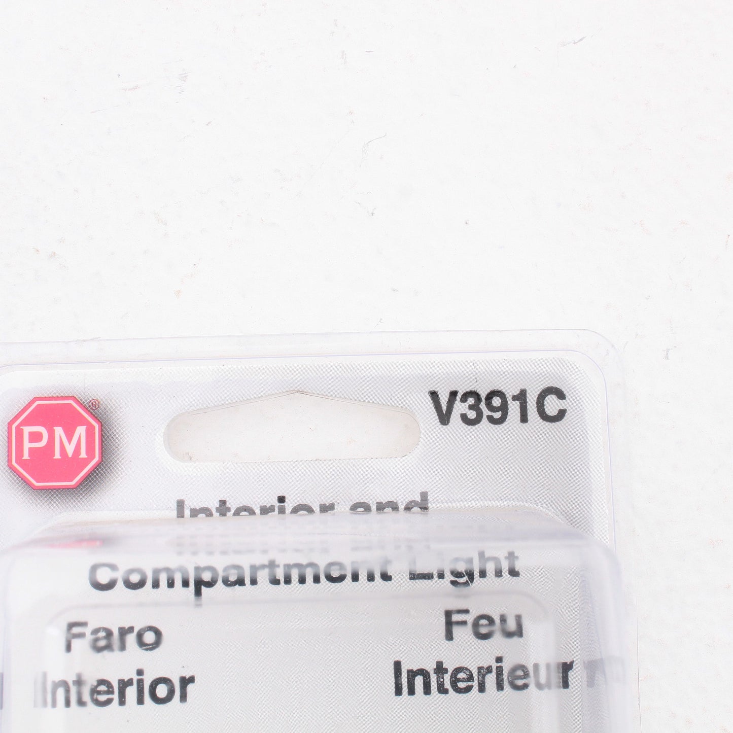 Peterson V391C Clear 12V Interior Dome Light 4-9/16" x 2-1/2" Polycarbonate Lens