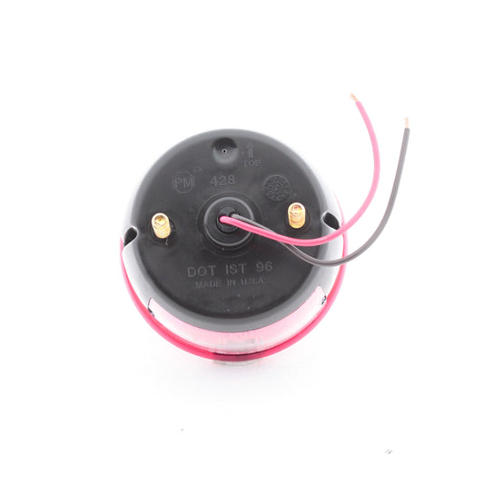 Peterson V428 Red 3.75" Round Trailer Tail Light Stop Turn Tail Incandescent