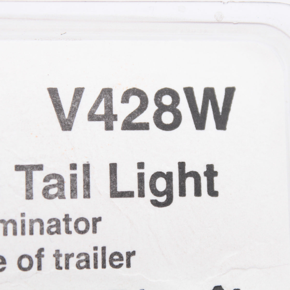 Peterson V428W Red 3.75" Dia. x 2.625" W Stud Mount Combination Tail Light